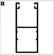 Coulisse renforcée pour volet roulant sécurisé MASSENA