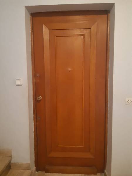 Porte avant le blindage 