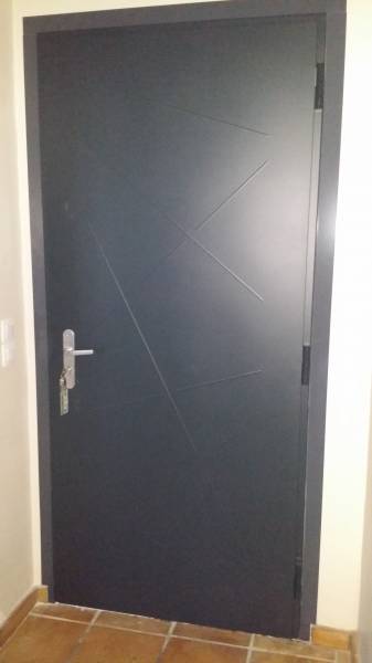 Vue intérieure bloc porte Stylea à Sanary sur mer Var - modèle C