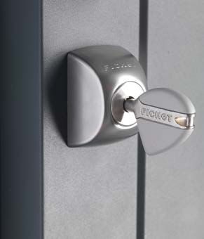 Serrure FICHET modéle ALICEA S - rosace intérieure, clé F3D